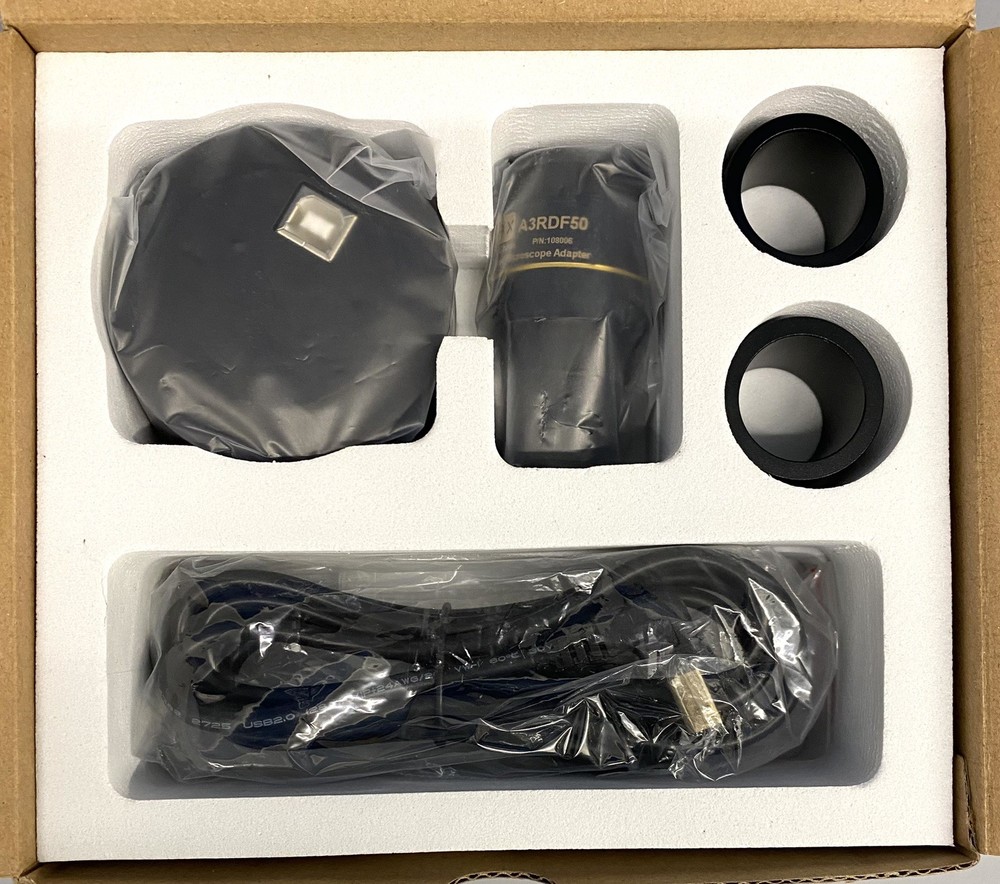 OMAX 5 Mega Pixel Digital USB Microscope Camera w Software and Calibration Slide