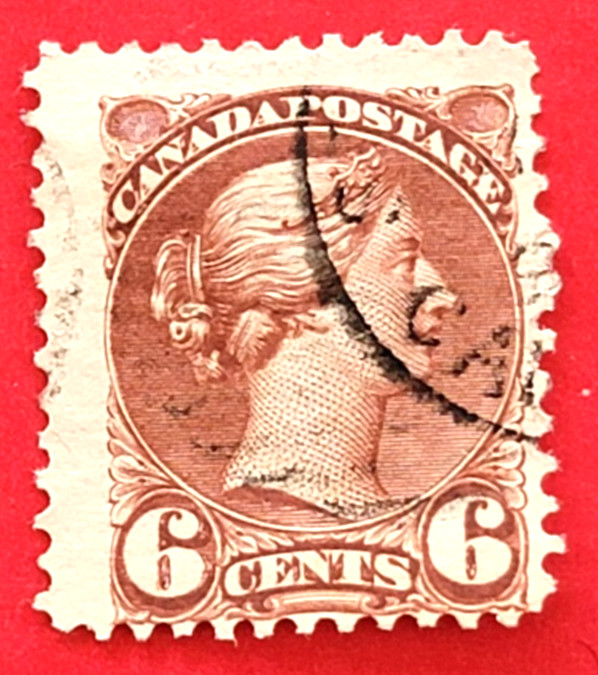 Canada Stamp #43 "Small Queen Issue" Used