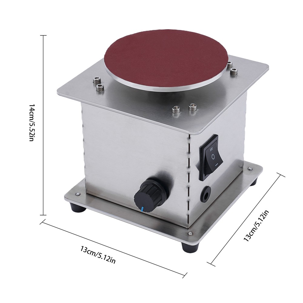 4inch Electric Disc Sander Machine Edge Sharpener Mini Bench Polisher Tools Kits