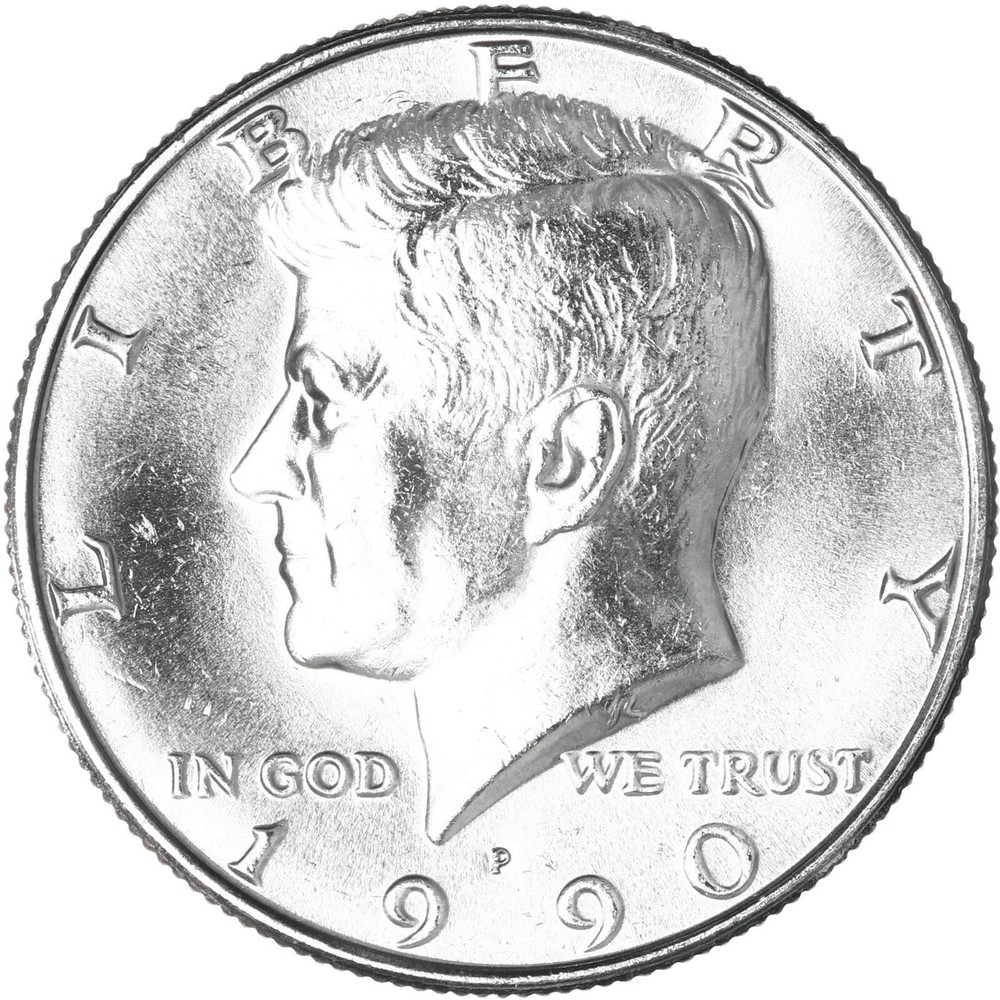 1990 P Kennedy Half Dollar CN-Clad BU