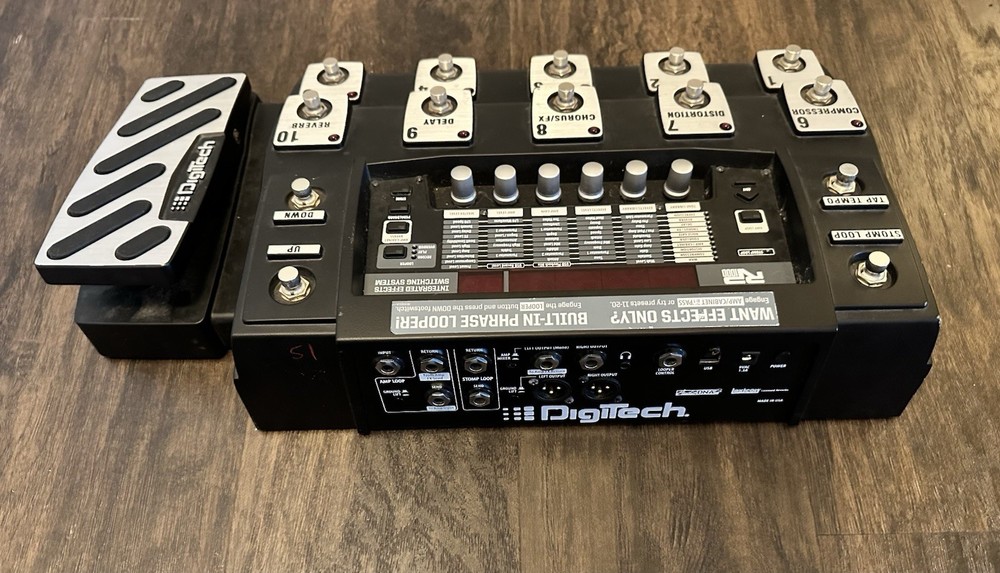 DigiTech RP1000 Multi-Effects Switching System Pedal Guitar Processor Looper