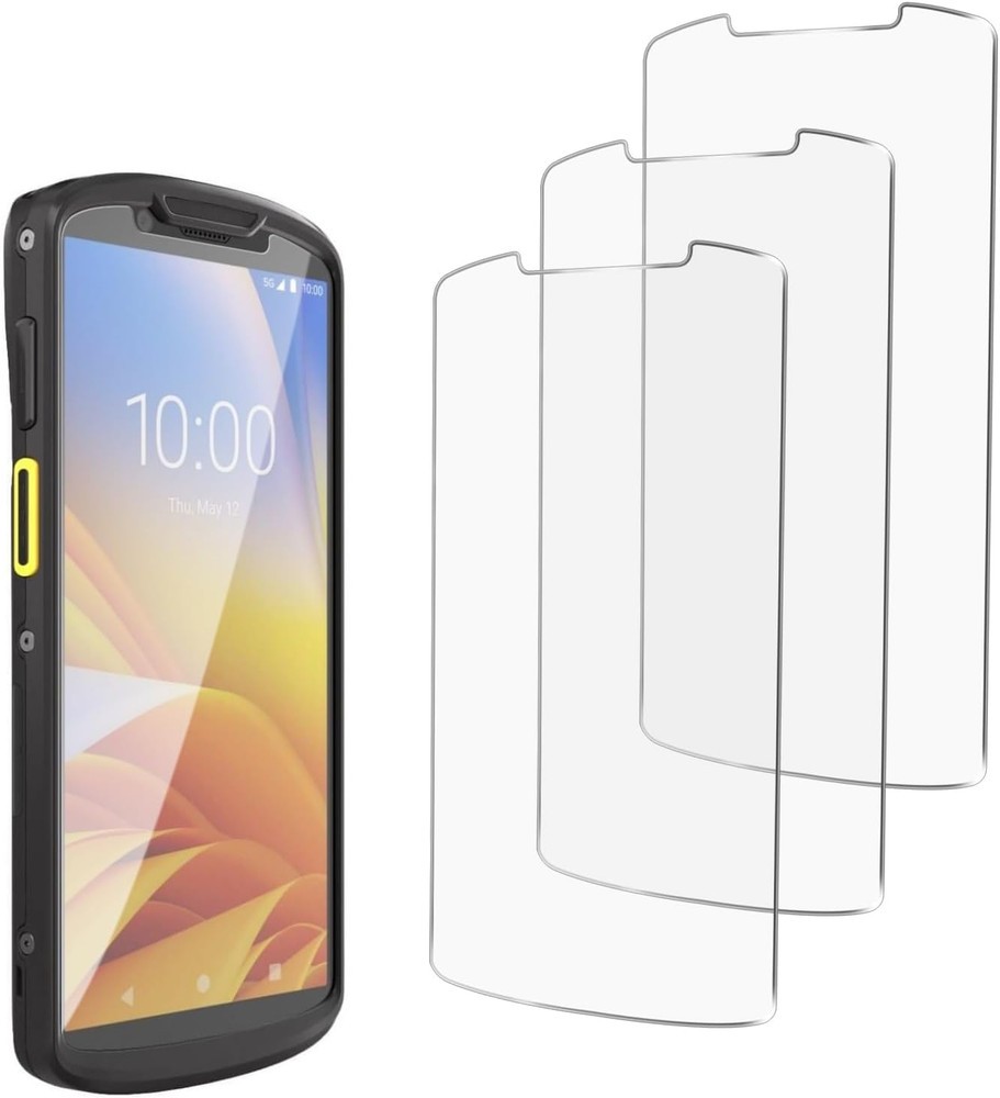 2-PACK Tempered Glass Screen Protector for Zebra TC53 TC58 Scanner NEW