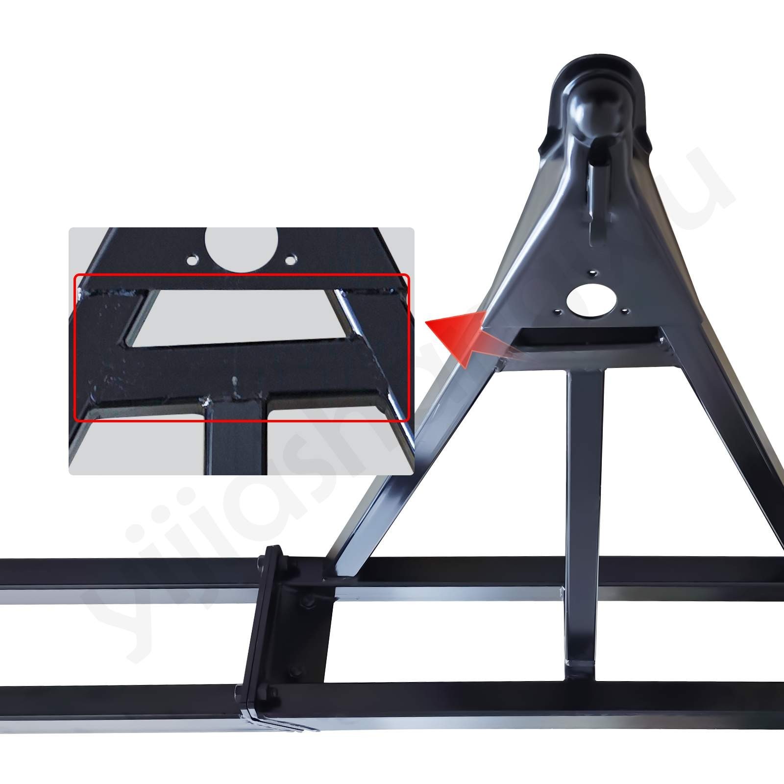 Tow with your truck，Shipping Container Tow Bar Kit Fits 20' & 40' Containers..