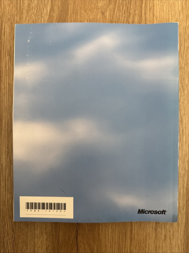 Vintage Microsoft Windows 98 Getting Started Manual Seconds Edition