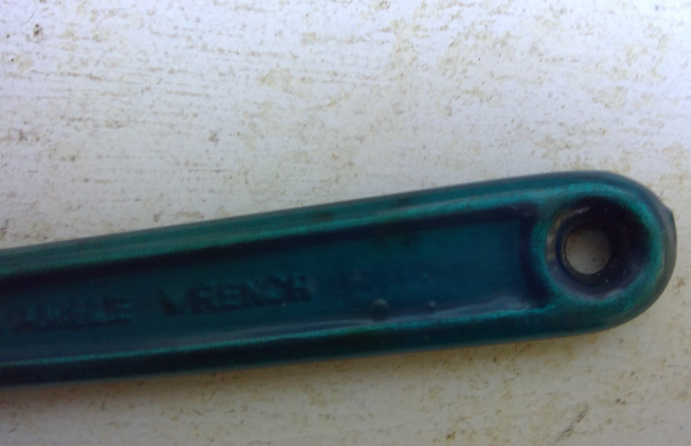 Vintage 8” 200mm Adjustable Angle Wrench - Japan