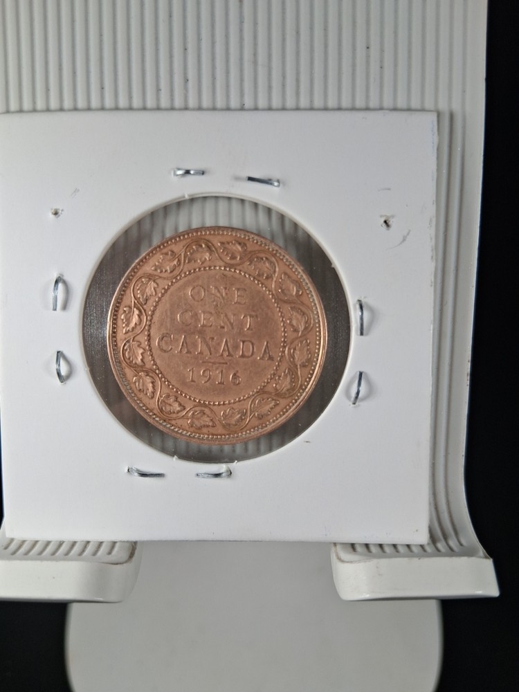 1916 CANADA 1 LARGE CENT