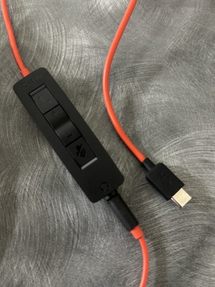Plantronics Poly Blackwire USB Stereo Headset BW3300 USB-A