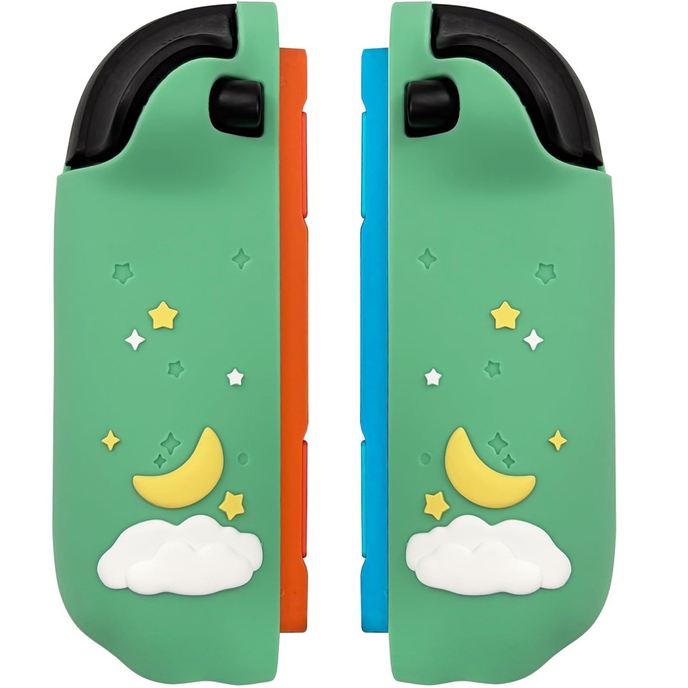 Silicone Protective Case for Nintendo Switch 2 Joy Con Controllers with 2 Sil...