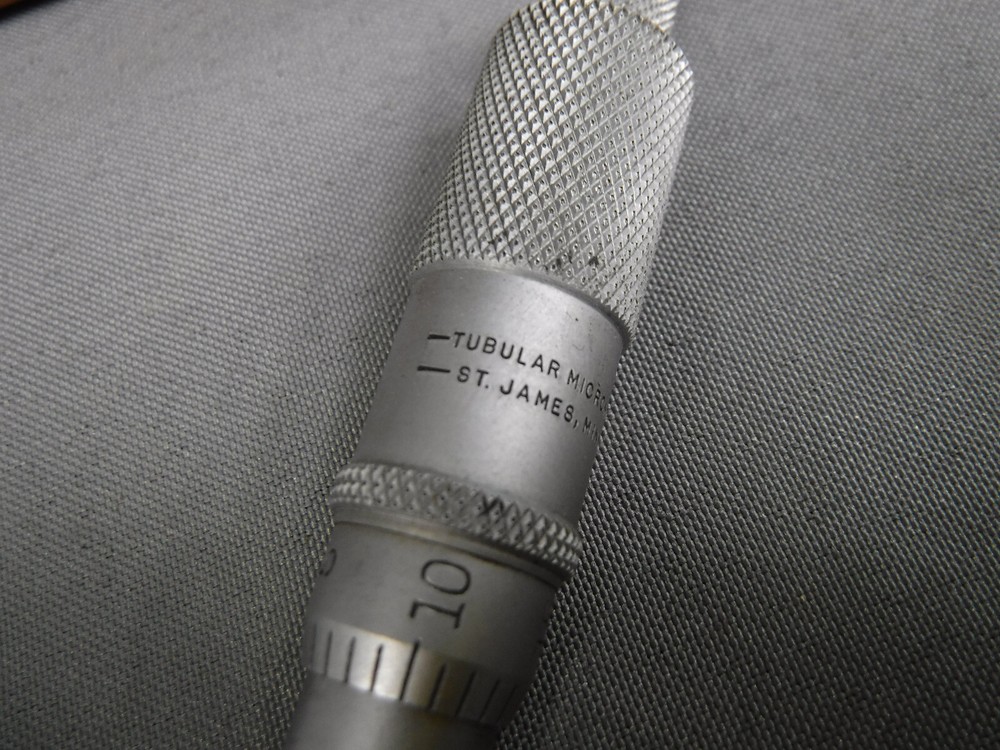 SCHERR TUMICO 0-3" DEPTH MICROMETER 4" BASE W/ CASE