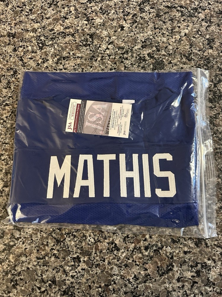 Robert The “QB Assasin” Mathis Autographed JSA Authenticated Custom Jersey