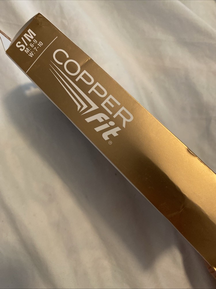 COPPERFIT ENERGY PLUS COMPRESSION SOCKS, S/M,NIB