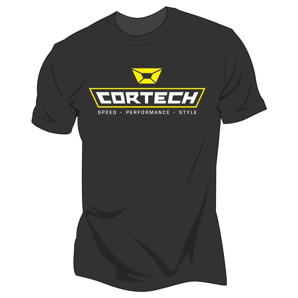 Cortech Cortech Logo SS Tees Sm Black
