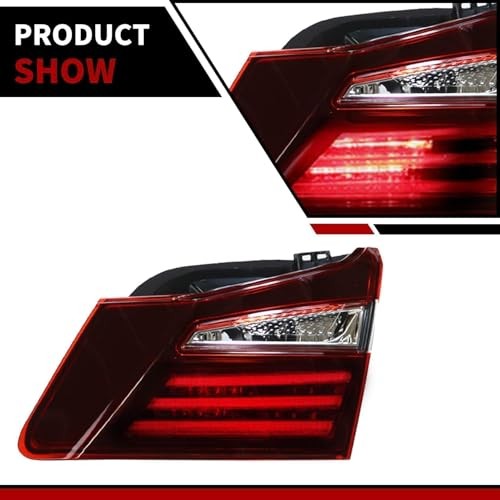 HO2803109 Inner Halogen Tail Light Passenger Side Compatible with 2016 2017