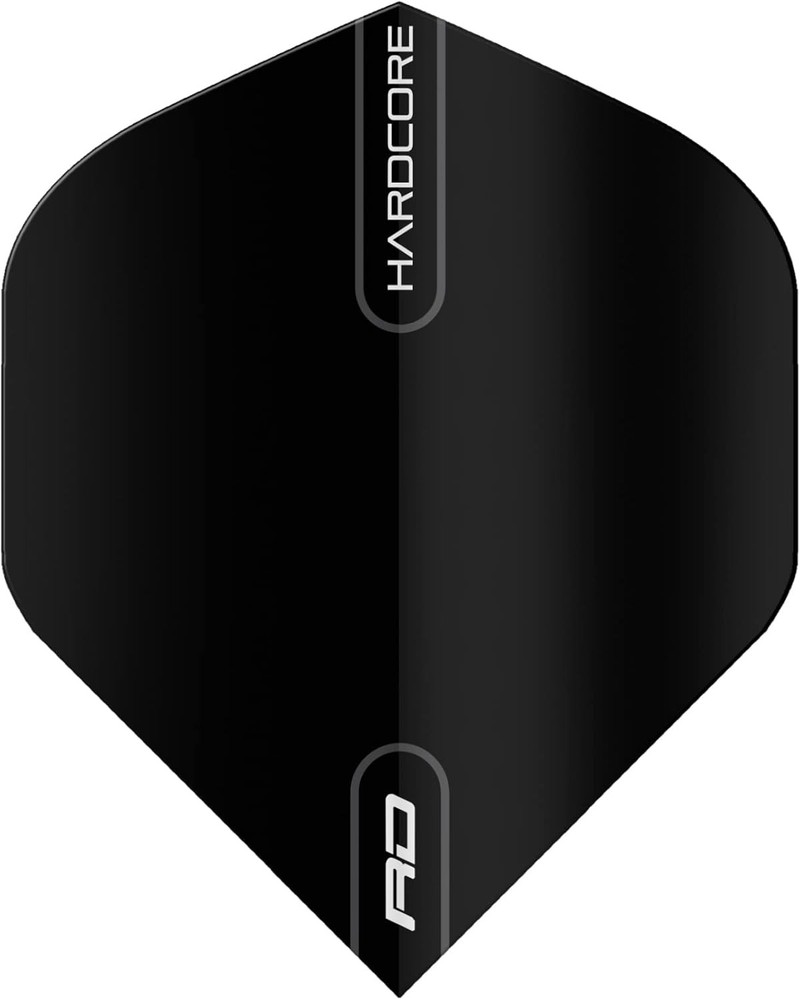 RED DRAGON Hardcore XT Patterned Extra Thick Standard Dart Flights - 5 Sets Per