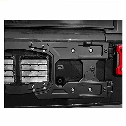 Oversized Spare Tire Carrier Mounting Bracket Kit for 2018-2023 Jeep JL Wrangler