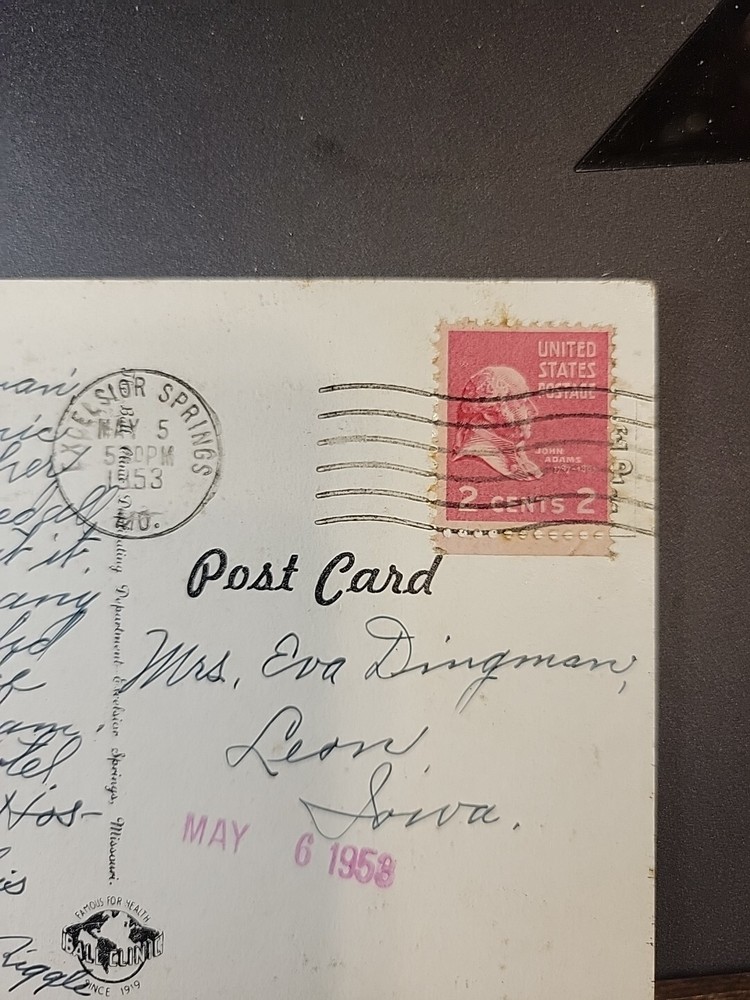 john adams 2 cent stamp red