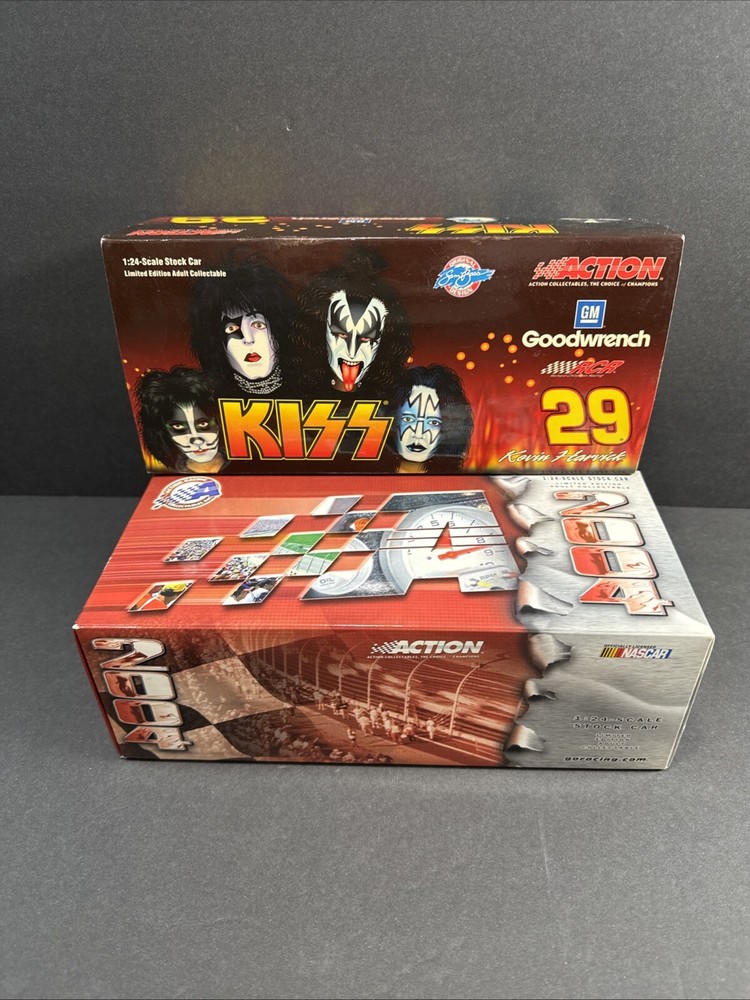 KISS KEVIN HARVICK CHEVY ROCK N ROLL  #29 CHEVY GM GOODWRENCH 1/24 ACTION NIB!!