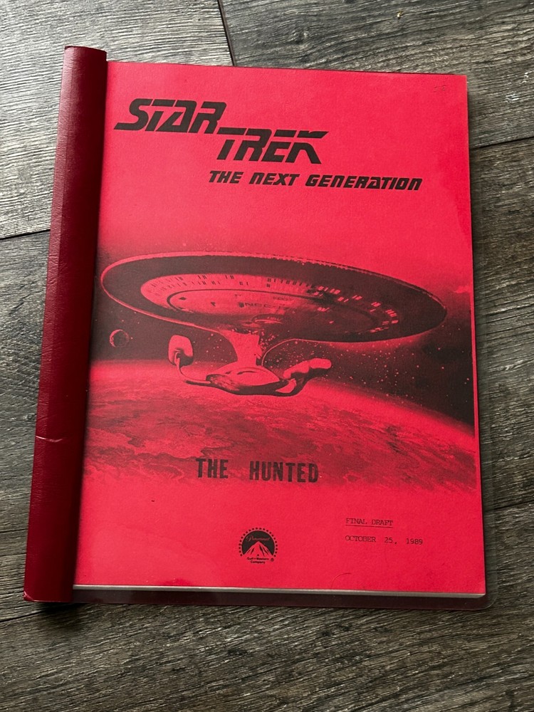 STAR TREK Script The Next Generation The Hunted Final Draft October 25 1989