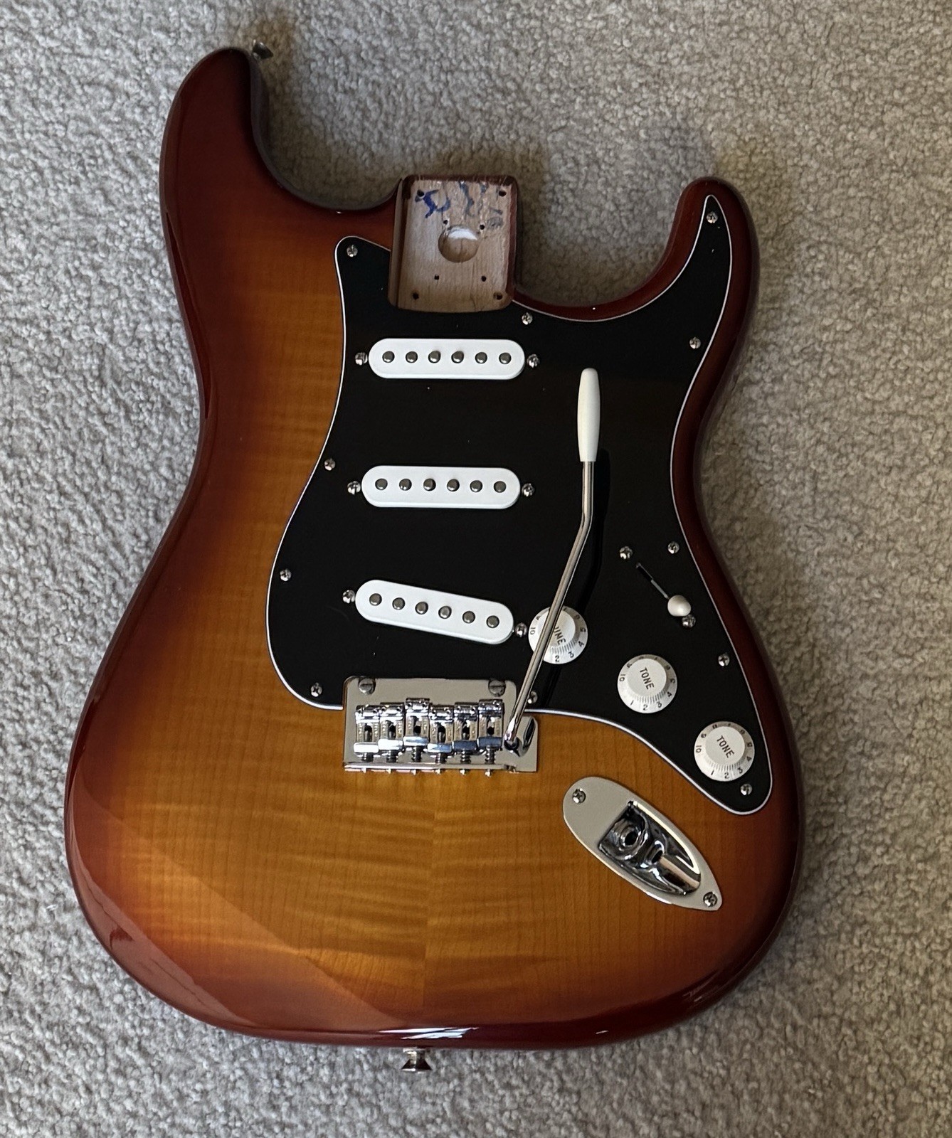 2020 Fender® Player Plus Flamed Loaded Stratocaster Body EXCELLENT 100% Stock!