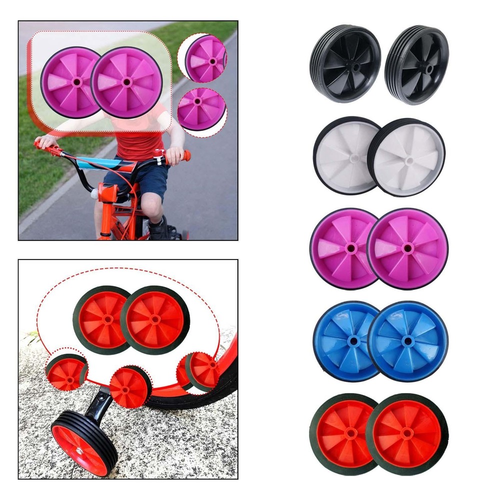 Bicycle Training Wheels for Kids Replacement Support Rear Wheels