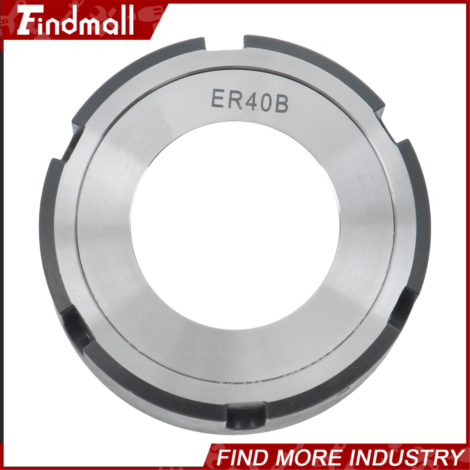 Findmall Precision ER40 Ball Bearing Collet Nut for CNC Tool Holder