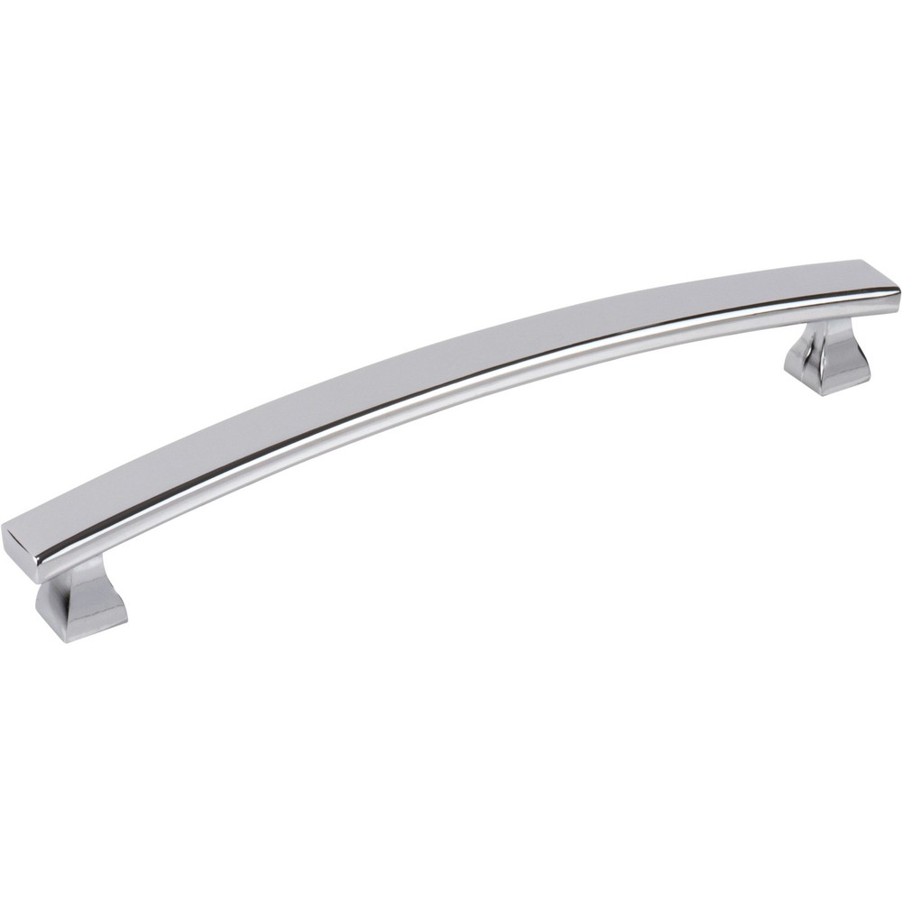 Elements 449-160PC 160 mm C-C Polished Chrome Square Hadly Cabinet Pull