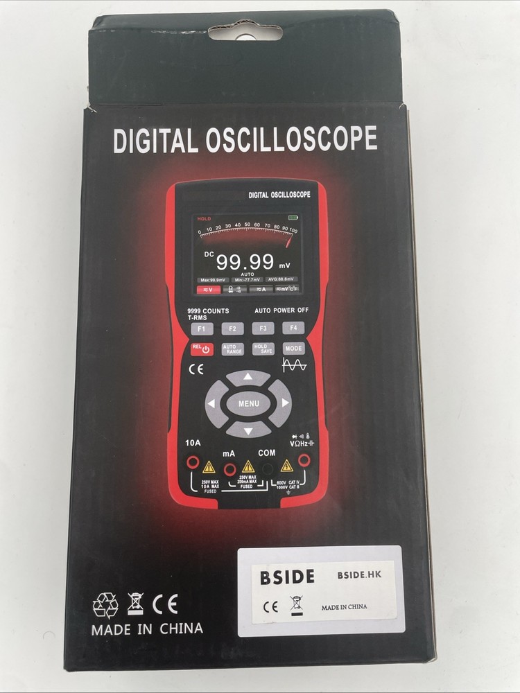Digital Oscilloscope Handheld Multimeter 9999 Counts TRMS Portable 🇨🇦