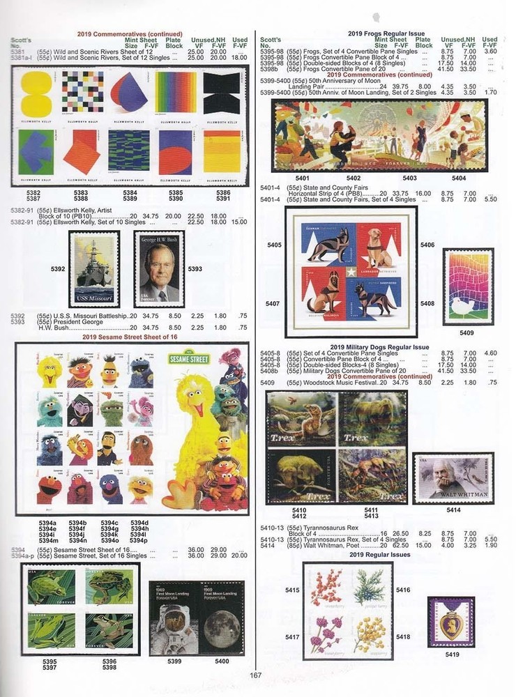 New 2026 Brookman Stamp Catalog For US Canada UN + Covers Color Guide Price List