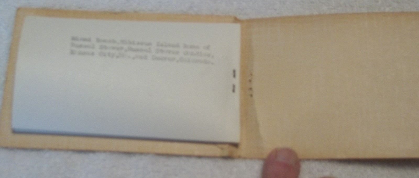 Photo Scenic Route Miss Miami Speed Boats Sightseeing BOOKLET Al Capones Home et