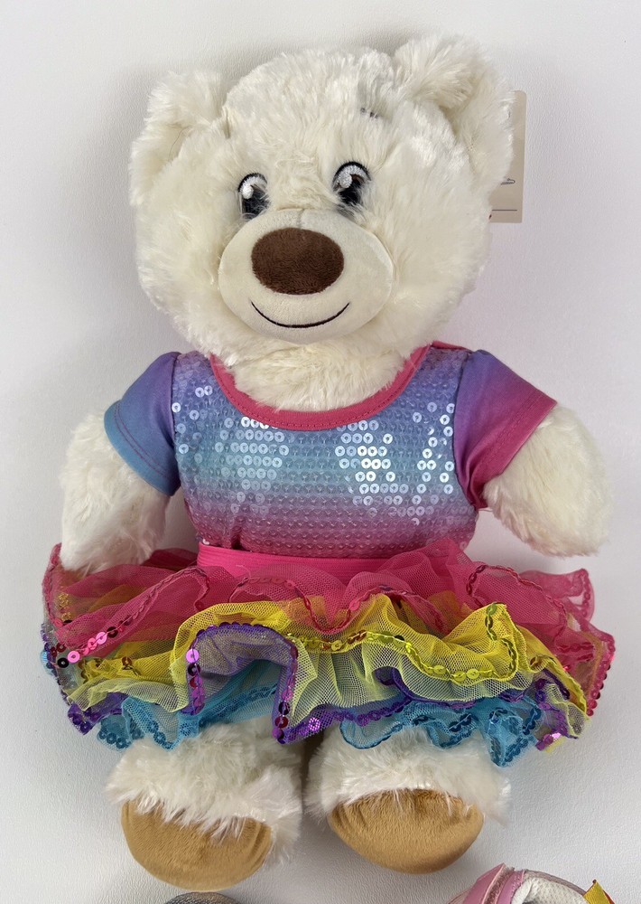 Teddy Bear Plush Lil Cub Pudding Tutu Build A Bear