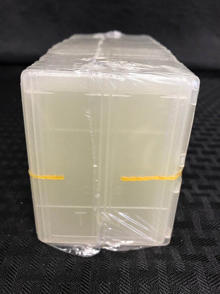 (10 Packs) Lab 2-Slide Plastic Microscope Slide Storage Protector Holder 25pc/Pk