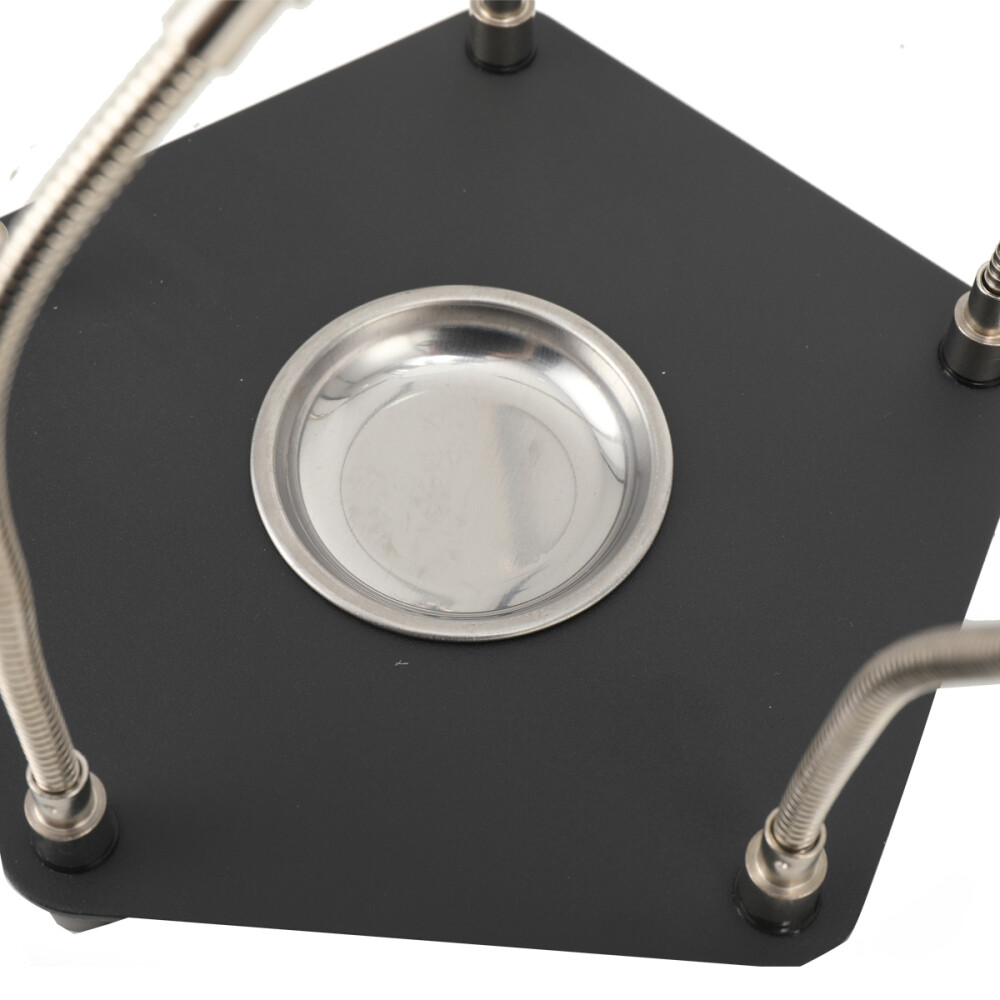 Helping Hands Soldering Station 4 Arms Third Hand Soldering Tool With Magnifier