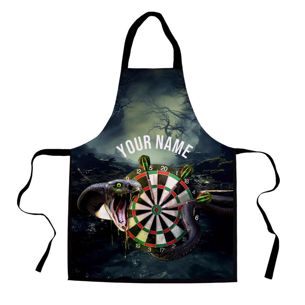Personalised Snake Darts - Splashproof - Novelty Apron