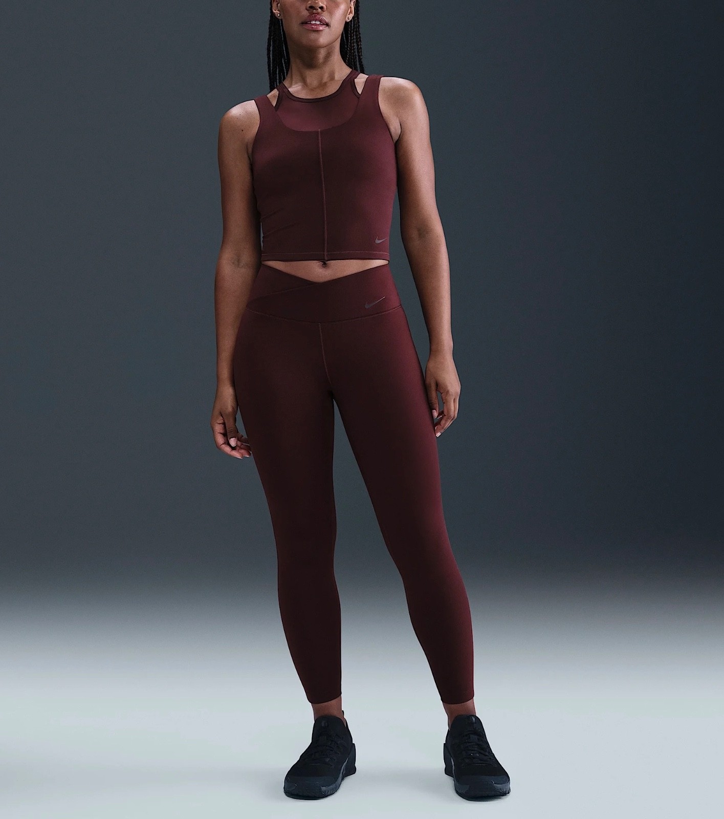 NWT Women's Nike One High-Waisted 7/8 Leggings M MSRP $70