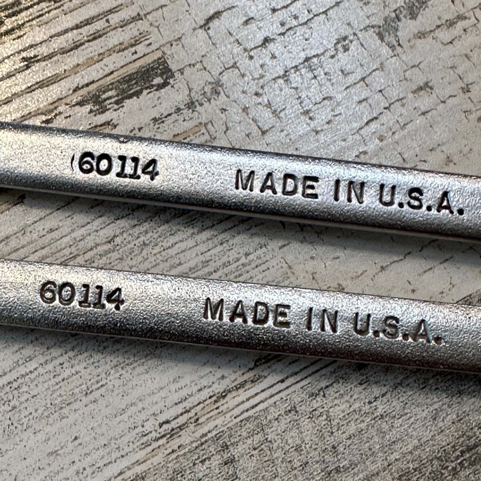 Easco USA 7/16" X 3/8" 6 Point Flare Nut Line Wrench 60114 Lot of 2
