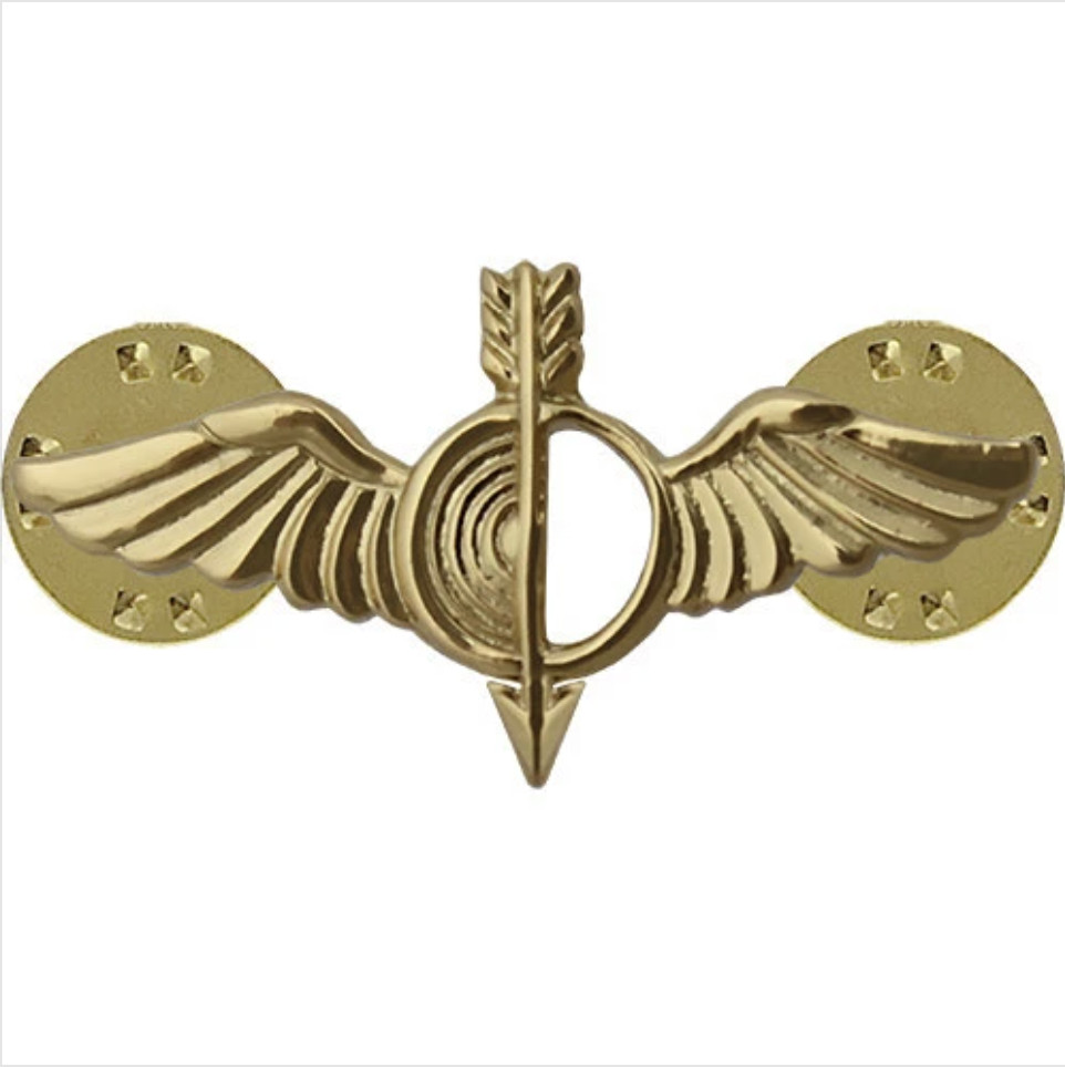 GENUINE U.S. NAVY COLLAR DEVICE: AEROGRAPHER