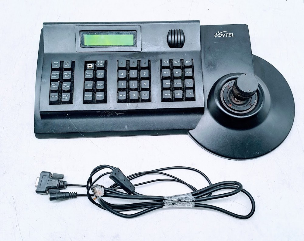 DVTEL Keyboard Joystick DVT - KBD Keyboard for NVMS CCTV Surveillance controller