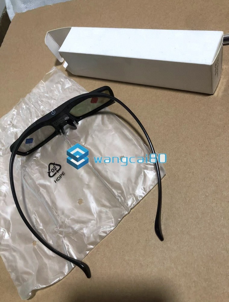 2PCS New For Sharp Active Shutter 3D TV Glasses AN-3DG50