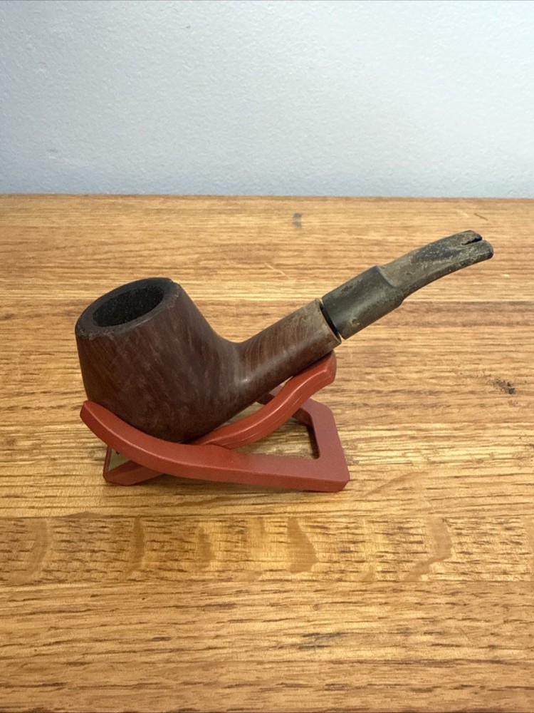 Comoy’s Satina Smooth Bent Brandy Pipe  56. Rough Shape