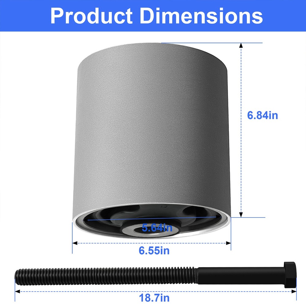 Bushing Installation Tool for Hendrickson S-21307 - Tri-Functional Complete Kit