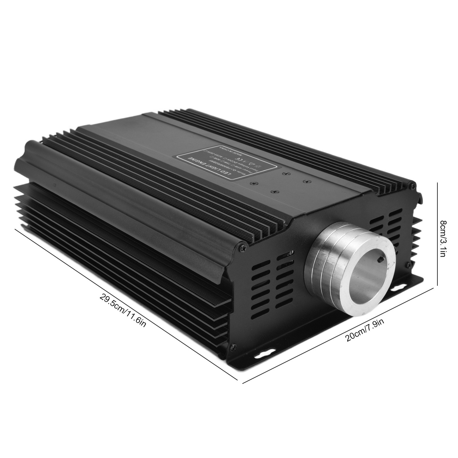 90W LED Fiber Optic Lights Kit RGB+W Fiber Optic Driver With 28Key Remote