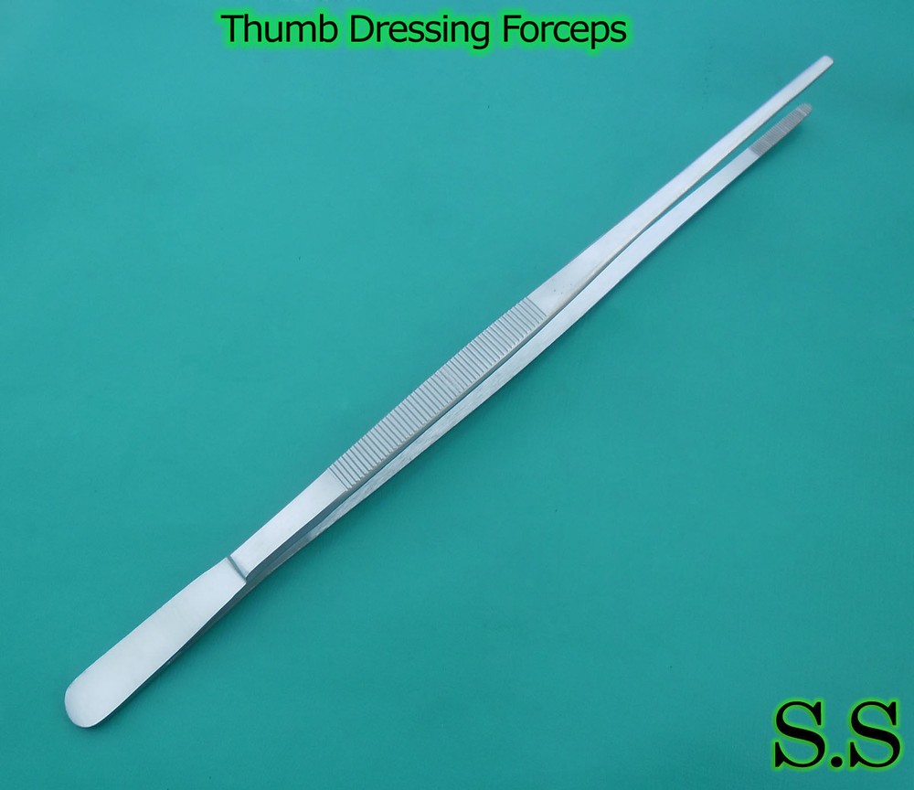 (Huge Tweezers) Thumb Dressing Forceps 24" LONG