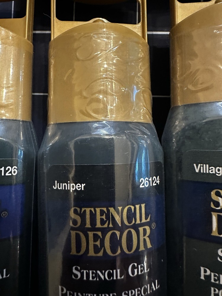 Stencil Paints And Brushes