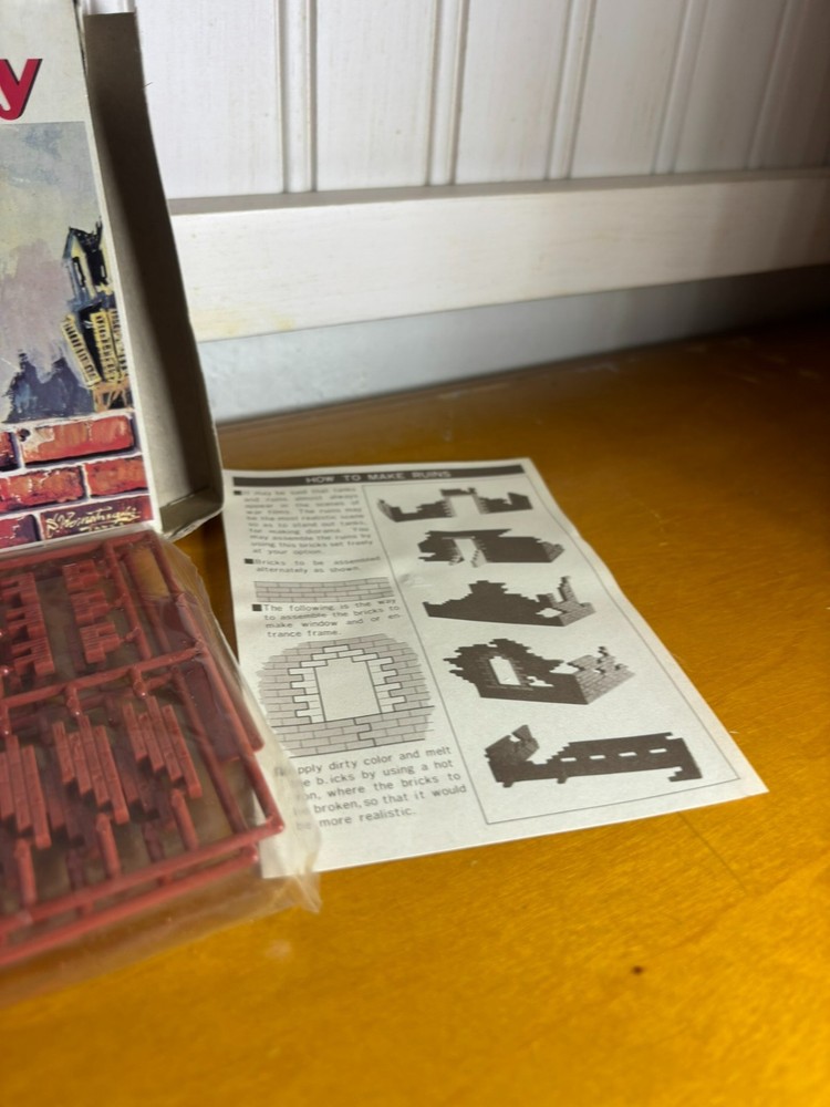 Vintage Bandai Fieldwork Accessory bricks