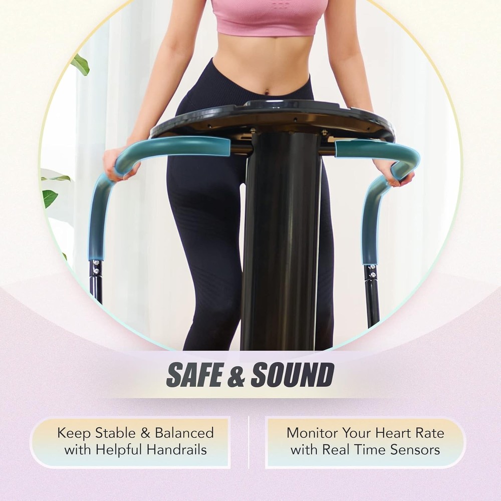 Secondhand 2000W Whole Body Vibration Platform Exercise Machine 180 Speed Levels