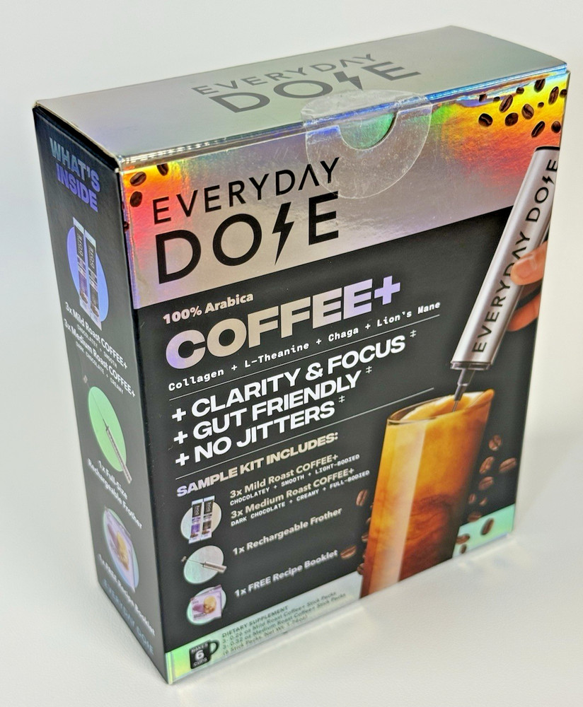 Everyday Dose Mushroom Coffee Sample Kit