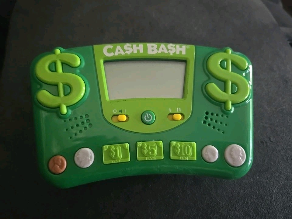 Cash Bash Electronic Money Learning Game, Educational Toy Learning Resources