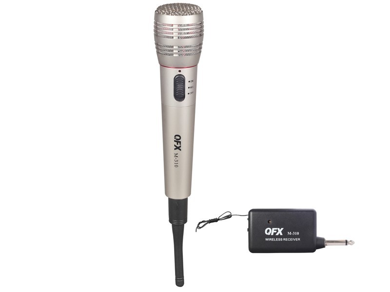 QFX M-310 Wireless Unidirectional Dynamic Professional Microphone