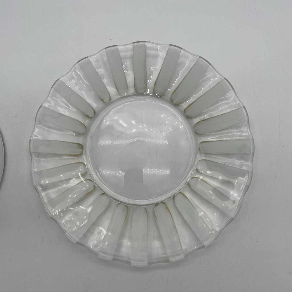 Vintage Hydrangea Cake Plate with Lid