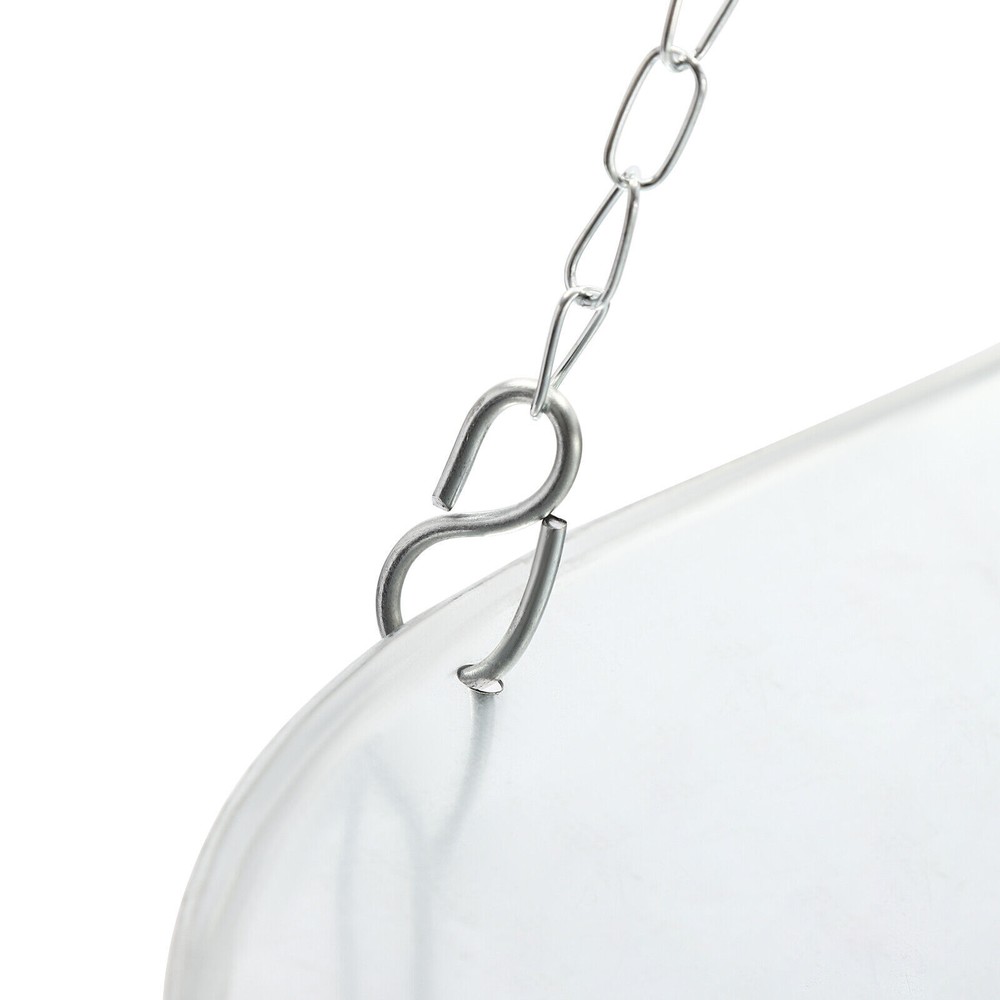 22 lbs Double-Sided Dial Hanging Scale with Durable Tray and Hook